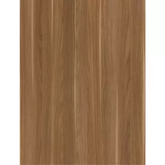 KARA│Etagère basse ouverte L 120 x p 46 x H 78 cm│Noyer ambré / Blanc