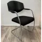 GIROFLEX 16│Siège accueil tissu et ABS Modèle 16-6003│Noir/Chromé GIROFLEX 16│Siège accueil tissu et ABS Modèle 16-6003│Noir/Chromé