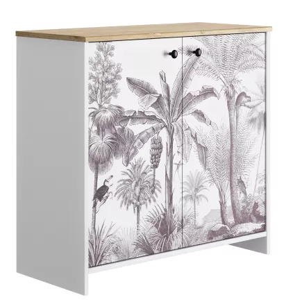 MOTOCO│Rangement 2 portes│36x80xh77 cm