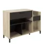 CHICAGO│Rangement Vinyles Niches & Tiroirs│40x115xh81 cm CHICAGO│Rangement Vinyles Niches & Tiroirs│40x115xh81 cm