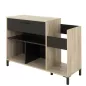 CHICAGO│Rangement Vinyles Niches & Tiroirs│40x115xh81 cm CHICAGO│Rangement Vinyles Niches & Tiroirs│40x115xh81 cm