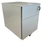 SIXTYFOUR│Caisson sous bureau 2 tiroirs - 64│Profondeur 60 cm│Gris alu SIXTYFOUR│Caisson sous bureau 2 tiroirs - 64│Profondeur 60 cm│Gris alu