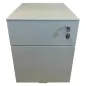 SIXTYFOUR│Caisson sous bureau 2 tiroirs - 64│Profondeur 60 cm│Gris alu SIXTYFOUR│Caisson sous bureau 2 tiroirs - 64│Profondeur 60 cm│Gris alu