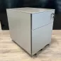 SIXTYFOUR│Caisson sous bureau 2 tiroirs - 64│Profondeur 60 cm│Gris alu SIXTYFOUR│Caisson sous bureau 2 tiroirs - 64│Profondeur 60 cm│Gris alu