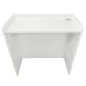 IMAGE│Comptoir d'accueil debout L 110 x p 50 x H 114 - Blanc