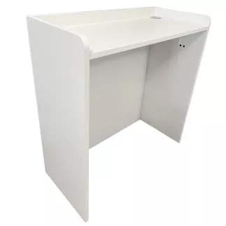 IMAGE│Comptoir d'accueil debout L 110 x p 50 x H 114 - Blanc