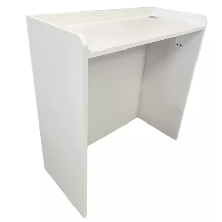 IMAGE│Comptoir d'accueil debout L 110 x p 50 x H 114 - Blanc
