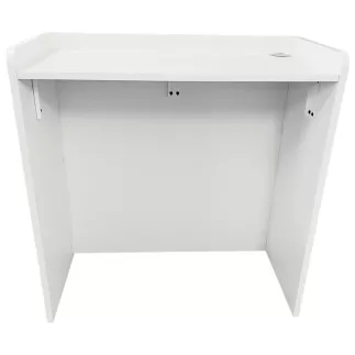 IMAGE│Comptoir d'accueil debout L 110 x p 50 x H 114 - Blanc