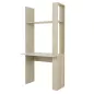 STRAW│Ensemble Bibliothèques + bureau│180x32/52xh175 cm STRAW│Ensemble Bibliothèques + bureau│180x32/52xh175 cm