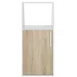 UNDER│Armoire sous-pente 1 porte│Chêne│50x48xh110/70 cm UNDER│Armoire sous-pente 1 porte│Chêne│50x48xh110/70 cm