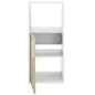 UNDER│Armoire sous-pente 1 porte│Chêne│50x48xh110/70 cm UNDER│Armoire sous-pente 1 porte│Chêne│50x48xh110/70 cm