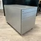 EOL│Caisson sous bureau 9866 - 4 Tiroirs │Profondeur 80 cm│Gris aluminium EOL│Caisson sous bureau 9866 - 4 Tiroirs │Profondeur 80 cm│Gris aluminium