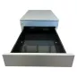 EOL│Caisson sous bureau 9866 - 4 Tiroirs │Profondeur 80 cm│Gris aluminium EOL│Caisson sous bureau 9866 - 4 Tiroirs │Profondeur 80 cm│Gris aluminium