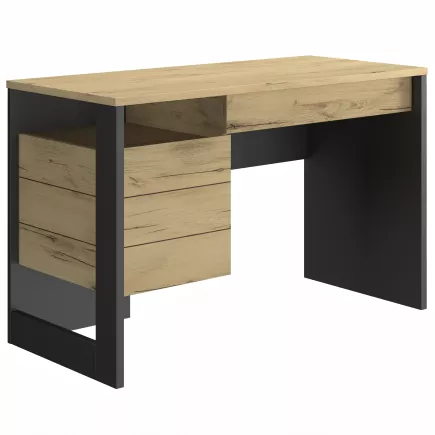 RUSSEL│Bureau tiroir + porte│119x54xh75 cm