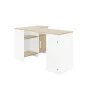 LIVERPOOL│Bureau étagères + porte│Blanc│136x88xh76 cm LIVERPOOL│Bureau étagères + porte│Blanc│136x88xh76 cm