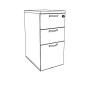 COMFORT│Caisson Hauteur bureau 3-4 tiroirs - profondeur 80│Unicolore structurex COMFORT│Caisson Hauteur bureau 3-4 tiroirs - profondeur 80│Unicolore structurex