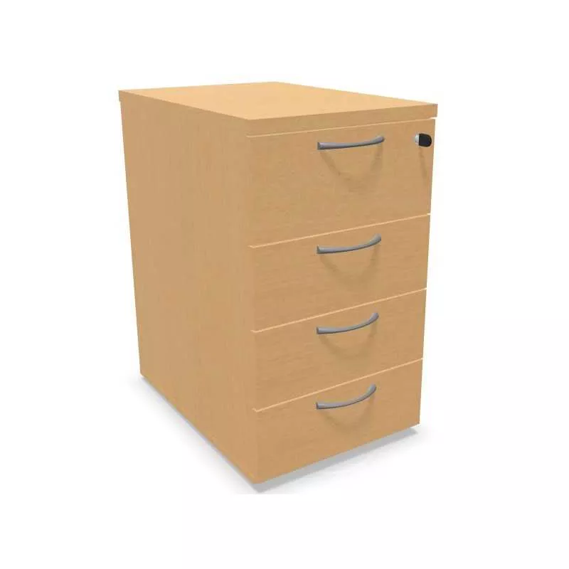 COMFORT│Caisson Hauteur bureau 3-4 tiroirs - profondeur 80│Unicolore structurex COMFORT│Caisson Hauteur bureau 3-4 tiroirs - profondeur 80│Unicolore structurex