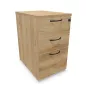 COMFORT│Caisson Hauteur bureau 3-4 tiroirs - profondeur 80│Unicolore structurex