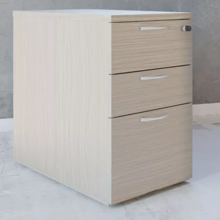 COMFORT│Caisson Hauteur bureau 3-4 tiroirs - profondeur 80│Unicolore structurex