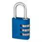 ABUS│Cadenas à code - combinaison 3 chiffres│6 coloris à choix ABUS│Cadenas à code - combinaison 3 chiffres│6 coloris à choix