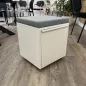 SITAG SYSTEM│Caisson sur roulettes avec top coussin tissu │Profondeur 40 cm│Blanc/Gris clair SITAG SYSTEM│Caisson sur roulettes avec top coussin tissu │Profondeur 40 cm│Blanc/Gris clair