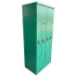 BUWA│Vestiaire monobloc métallique - 4 casiers│Vert sapin BUWA│Vestiaire monobloc métallique - 4 casiers│Vert sapin
