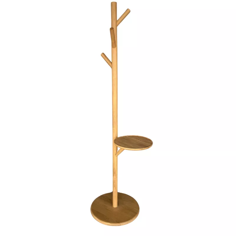 NINA│Porte-manteau H 170 cm │Bois Chêne clair Design Baptiste Lanne NINA│Porte-manteau H 170 cm │Bois Chêne clair Design Baptiste Lanne