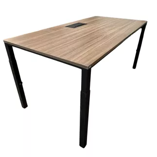SEDUS TEMPTATION│Bureau L160 x p80 x H réglable│Noyer/Noir