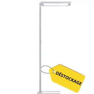 WALDMANN│LAVIGO LED - DPS 14000/840/P/G2/SRMET/T12 - 93 W / 14050 lm - Gris métallisé