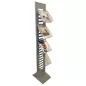 PRESENTOIR│Porte-catalogue H 165 cm │Acier / Plexiglas│5 compartiments PRESENTOIR│Porte-catalogue H 165 cm │Acier / Plexiglas│5 compartiments
