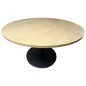 ELOISE│Table ronde ø 120 cm chêne clair / anthracite