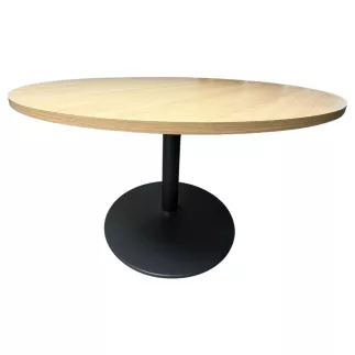 ELOISE│Table ronde ø 120 cm chêne clair / anthracite