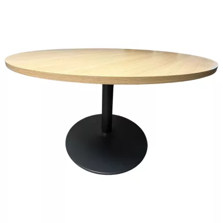 ELOISE│Table ronde ø 120 cm chêne clair / anthracite