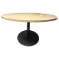 ELOISE│Table ronde ø 120 cm chêne clair / anthracite