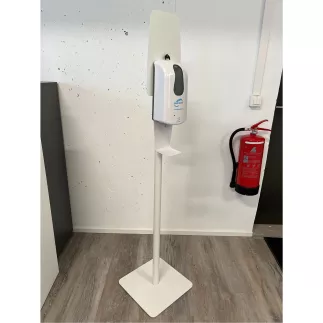 SAFE│Station d'hygiène téléscopique H 150 cm │Acier / Plastique