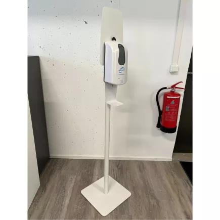 SAFE│Station d'hygiène téléscopique H 150 cm │Acier / Plastique