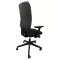 MY WORK│Fauteuil de travail accoudoirs - Tissu noir MY WORK│Fauteuil de travail accoudoirs - Tissu noir