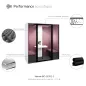 ESSENTIELLE SOLO│Modèle S Bureau│1 personne│Cabine acoustique pleine ou vitrée