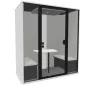 ESSENTIELLE DUO│Modèle M│2 personnes│Cabine acoustique pleine ou vitré