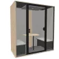 ESSENTIELLE DUO│Modèle M│2 personnes│Cabine acoustique pleine ou vitré
