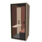 ESSENTIELLE SOLO│Modèle S Bureau│1 personne│Cabine acoustique pleine ou vitrée