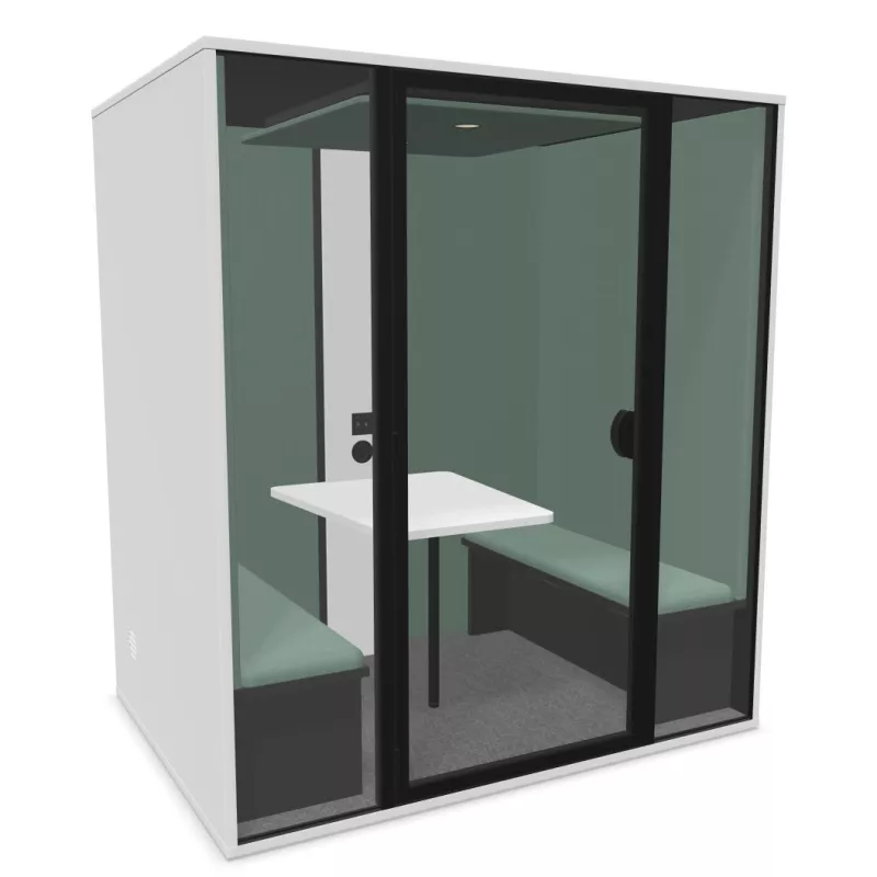 ESSENTIELLE QUATTRO│Modèle L│4 personnes│Cabine acoustique pleine ou vitrée