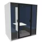 ESSENTIELLE QUATTRO│Modèle L│4 personnes│Cabine acoustique pleine ou vitrée