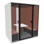 ESSENTIELLE QUATTRO│Modèle L│4 personnes│Cabine acoustique pleine ou vitrée