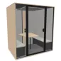 ESSENTIELLE QUATTRO│Modèle L│4 personnes│Cabine acoustique pleine ou vitrée