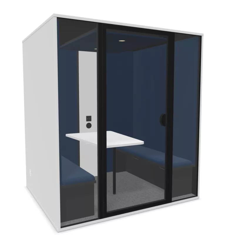 ESSENTIELLE SEI│Modèle XL│6 personnes│Cabine acoustique pleine ou vitré
