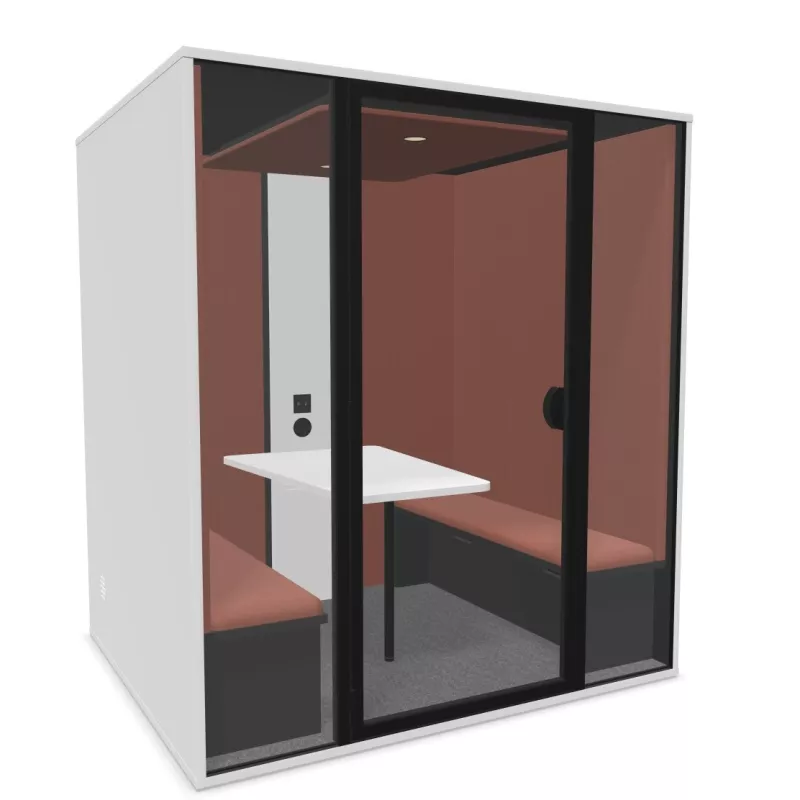 ESSENTIELLE SEI│Modèle XL│6 personnes│Cabine acoustique pleine ou vitré