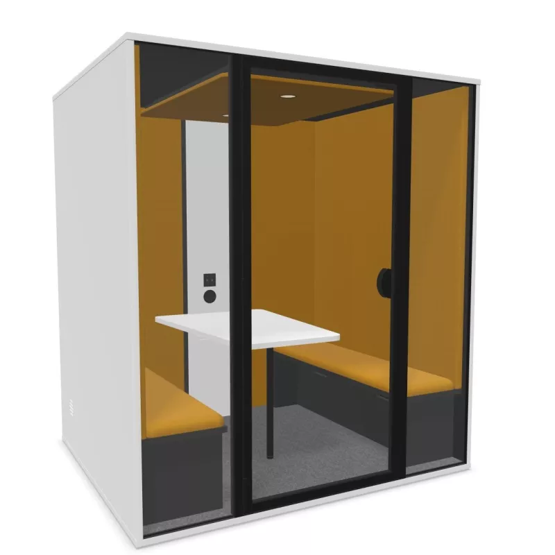 ESSENTIELLE SEI│Modèle XL│6 personnes│Cabine acoustique pleine ou vitré