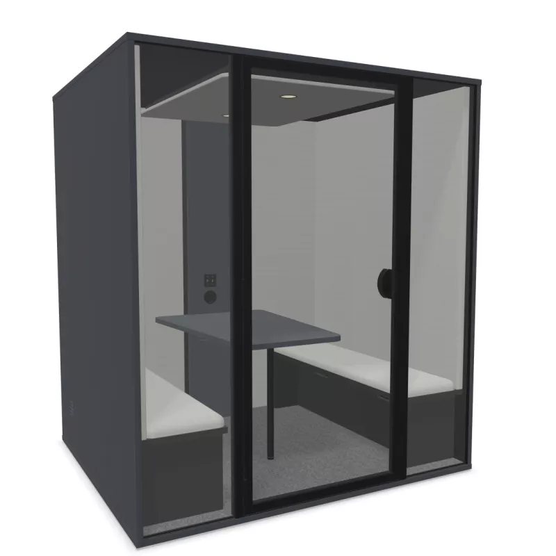 ESSENTIELLE SEI│Modèle XL│6 personnes│Cabine acoustique pleine ou vitré