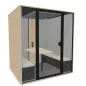 ESSENTIELLE SEI│Modèle XL│6 personnes│Cabine acoustique pleine ou vitré